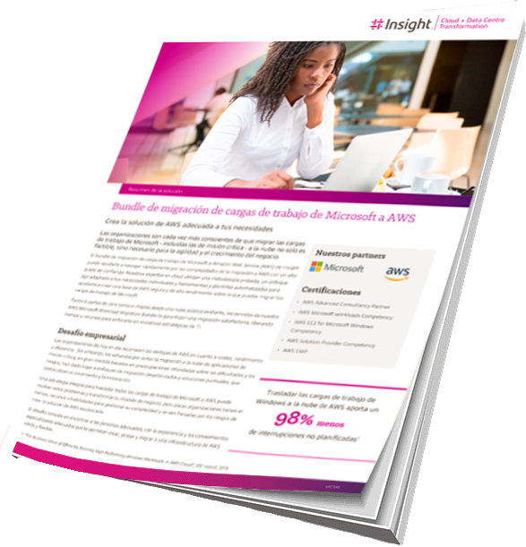 Bundle de migración de cargas de trabajo de Microsoft a AWS